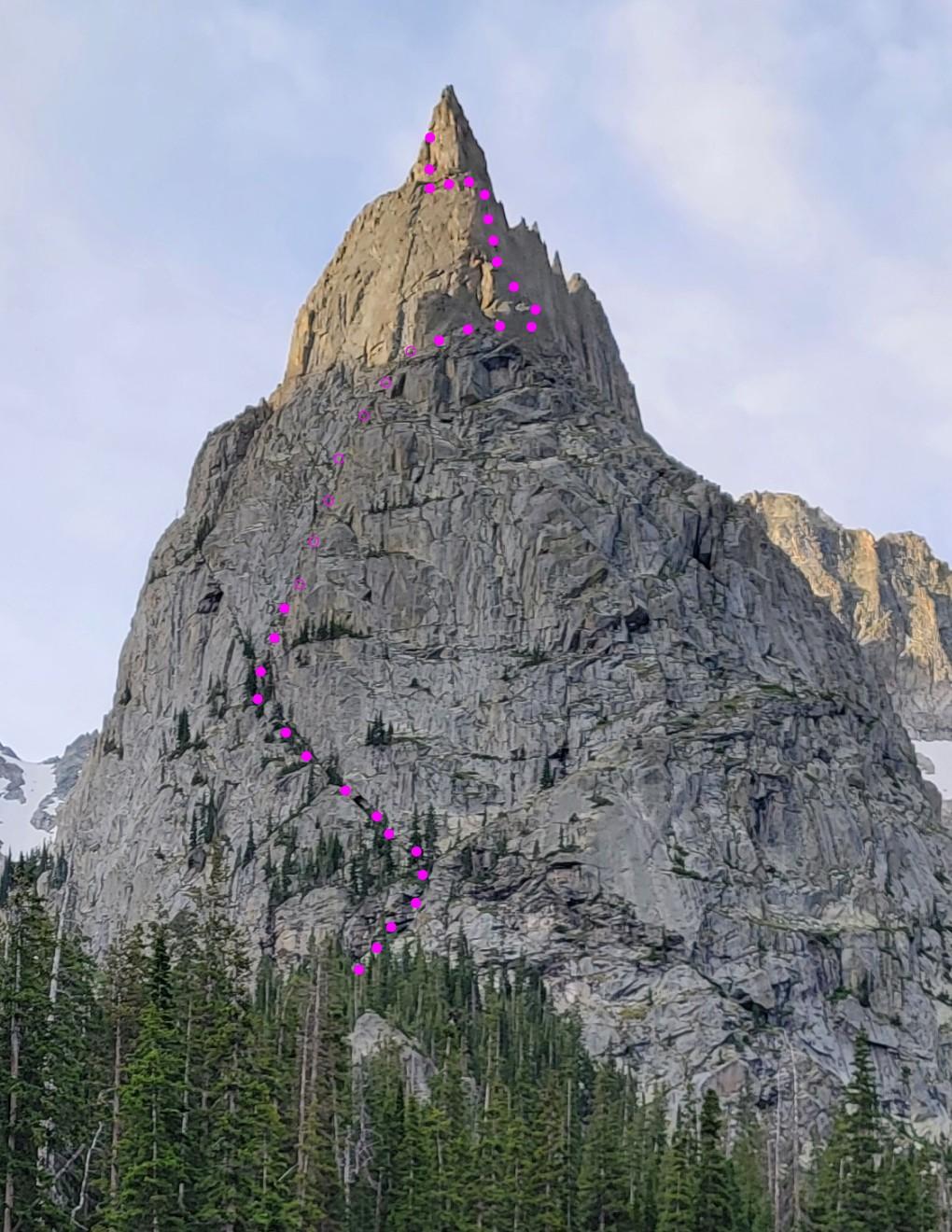 North Face photo by kempenjn at Lone Eagle Peak