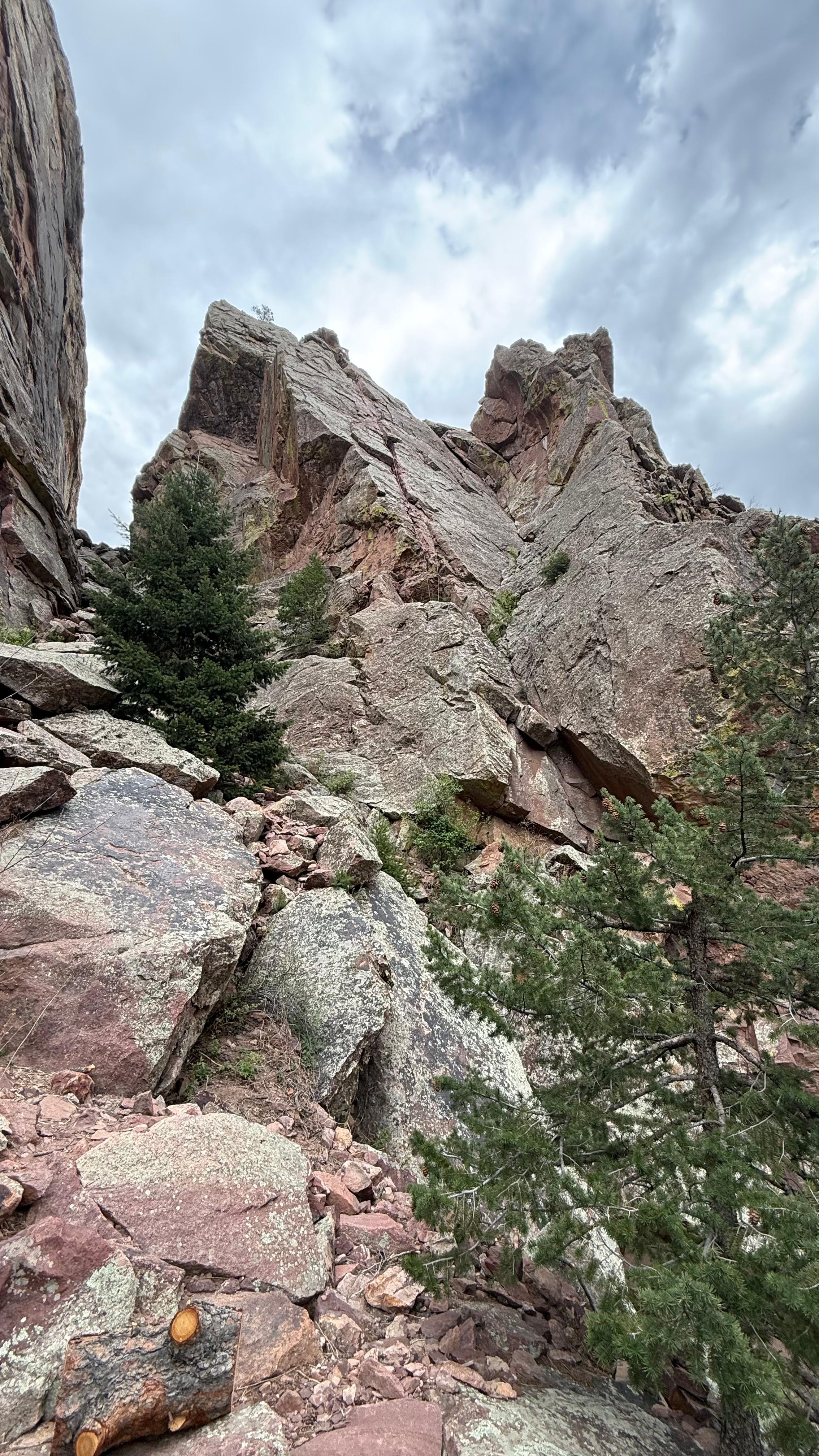 Climbing route photo by blake at Whale's Tail, The