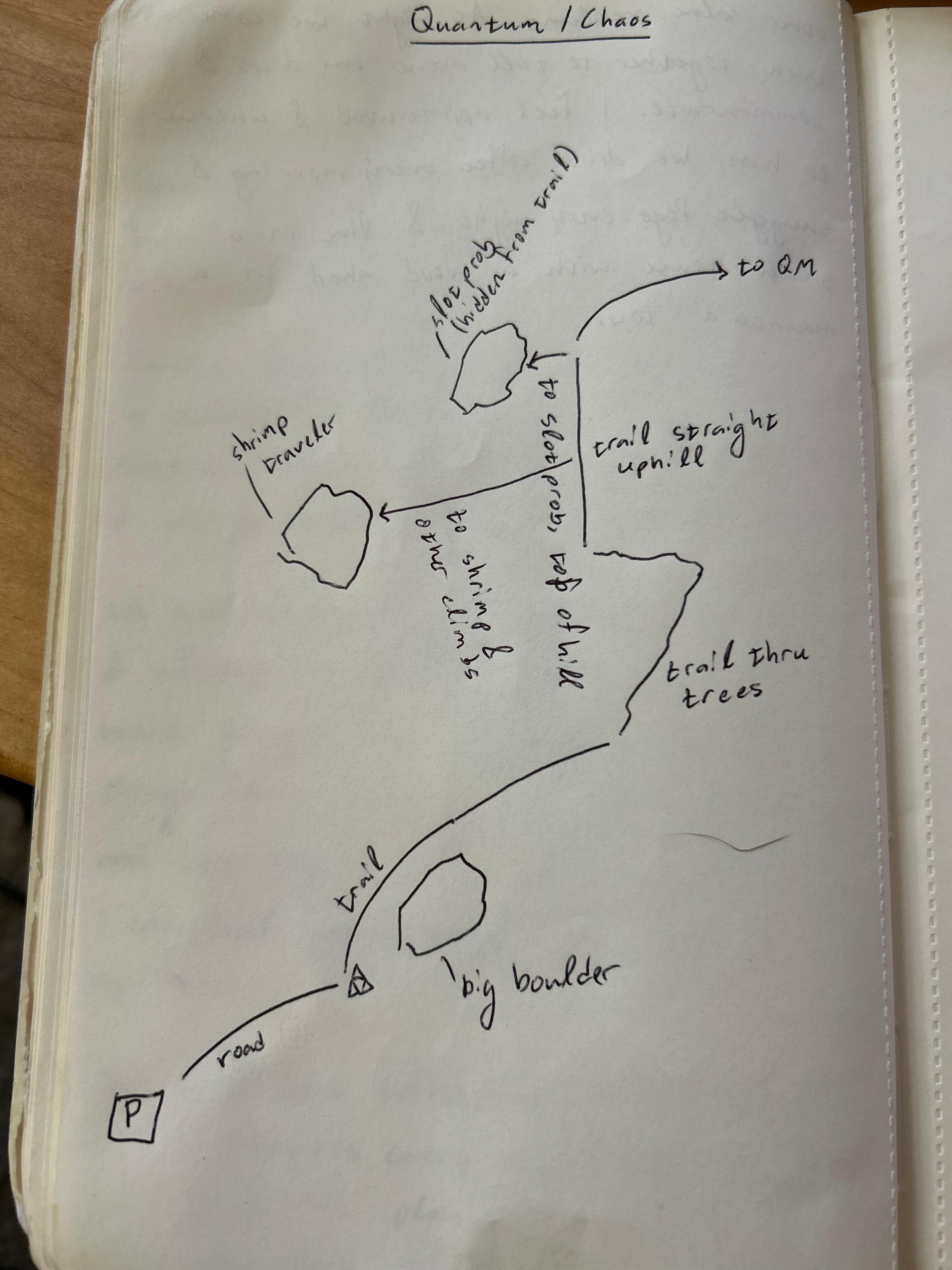 Climbing route photo by emilyg at Chaos Boulders