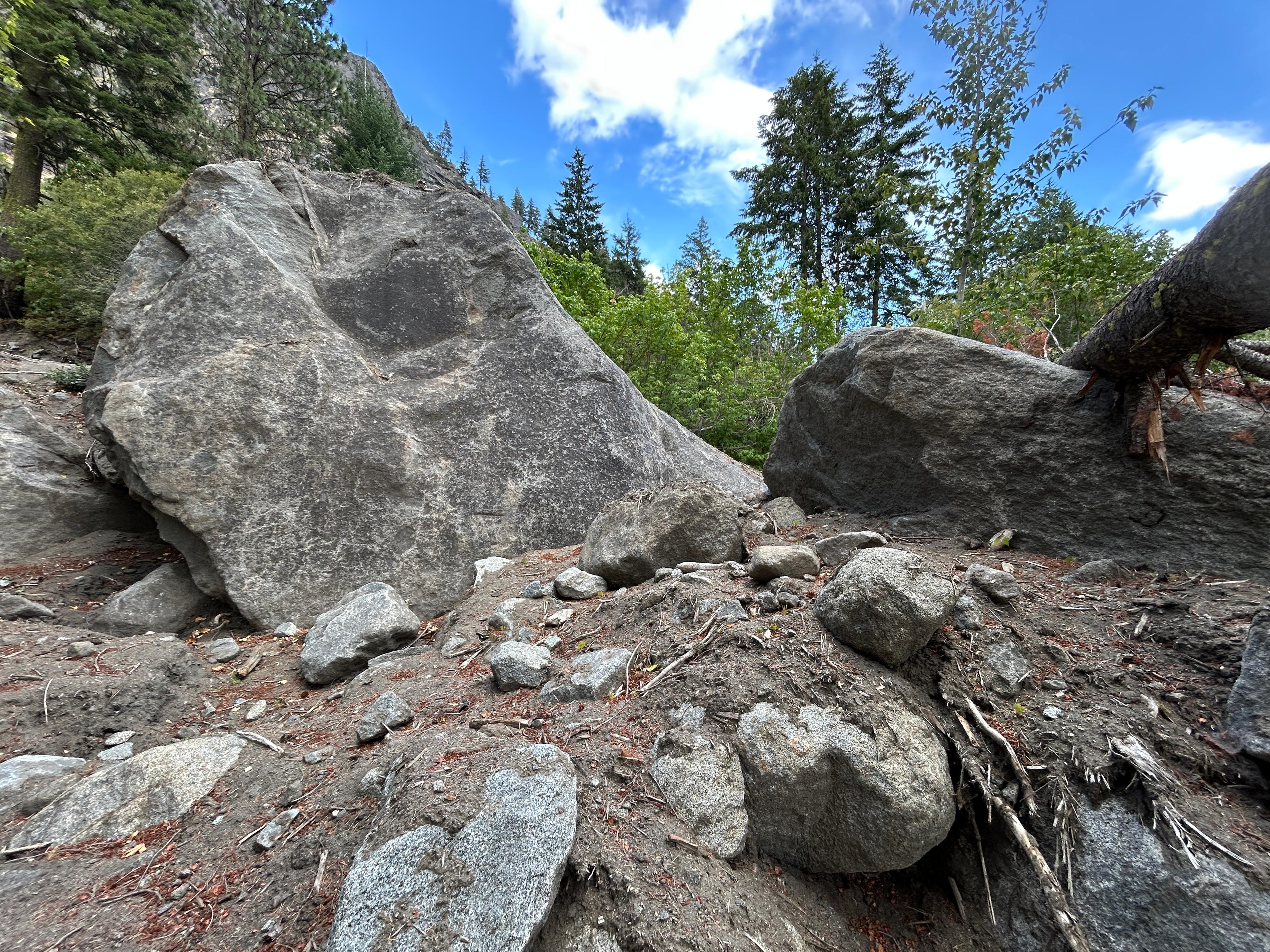 Climbing route photo by emilyg at Washout, The