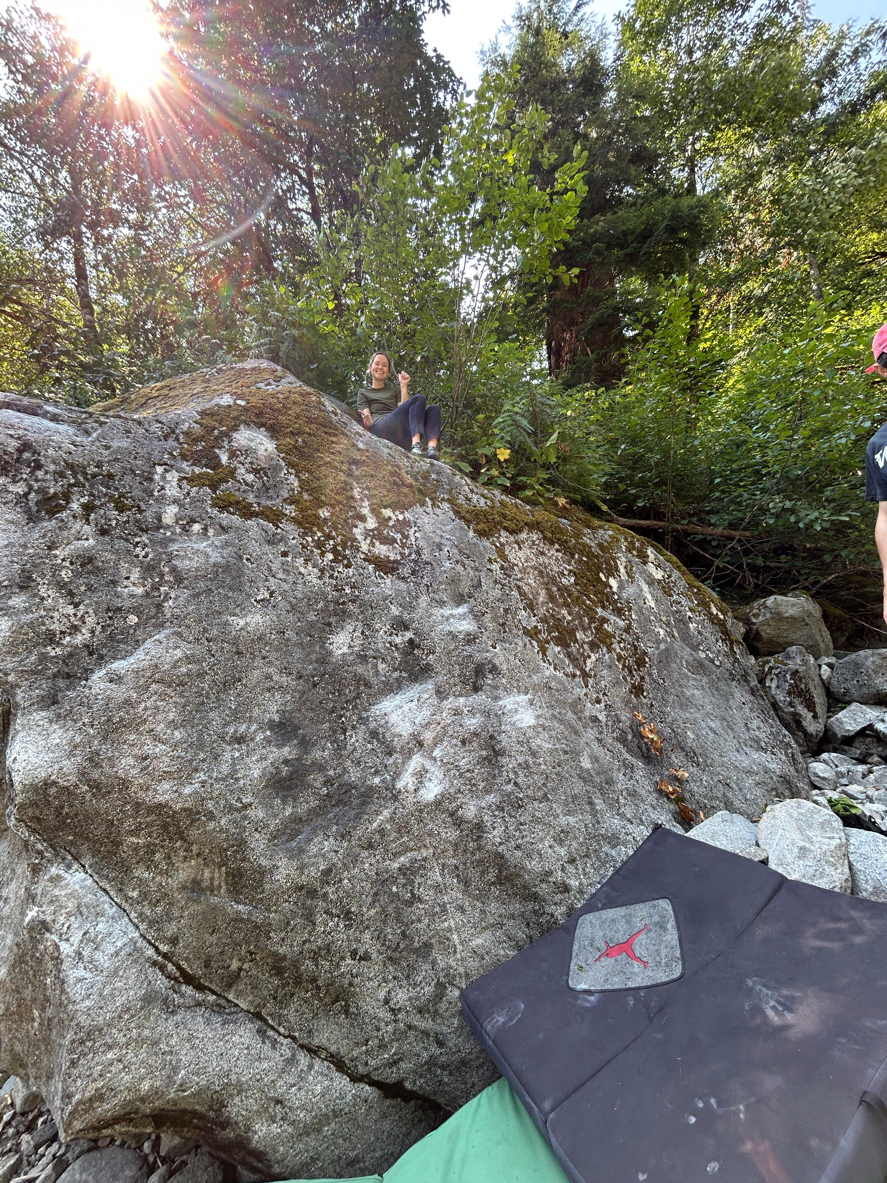 Slabjäger photo by emilyg at Landjäger Boulder