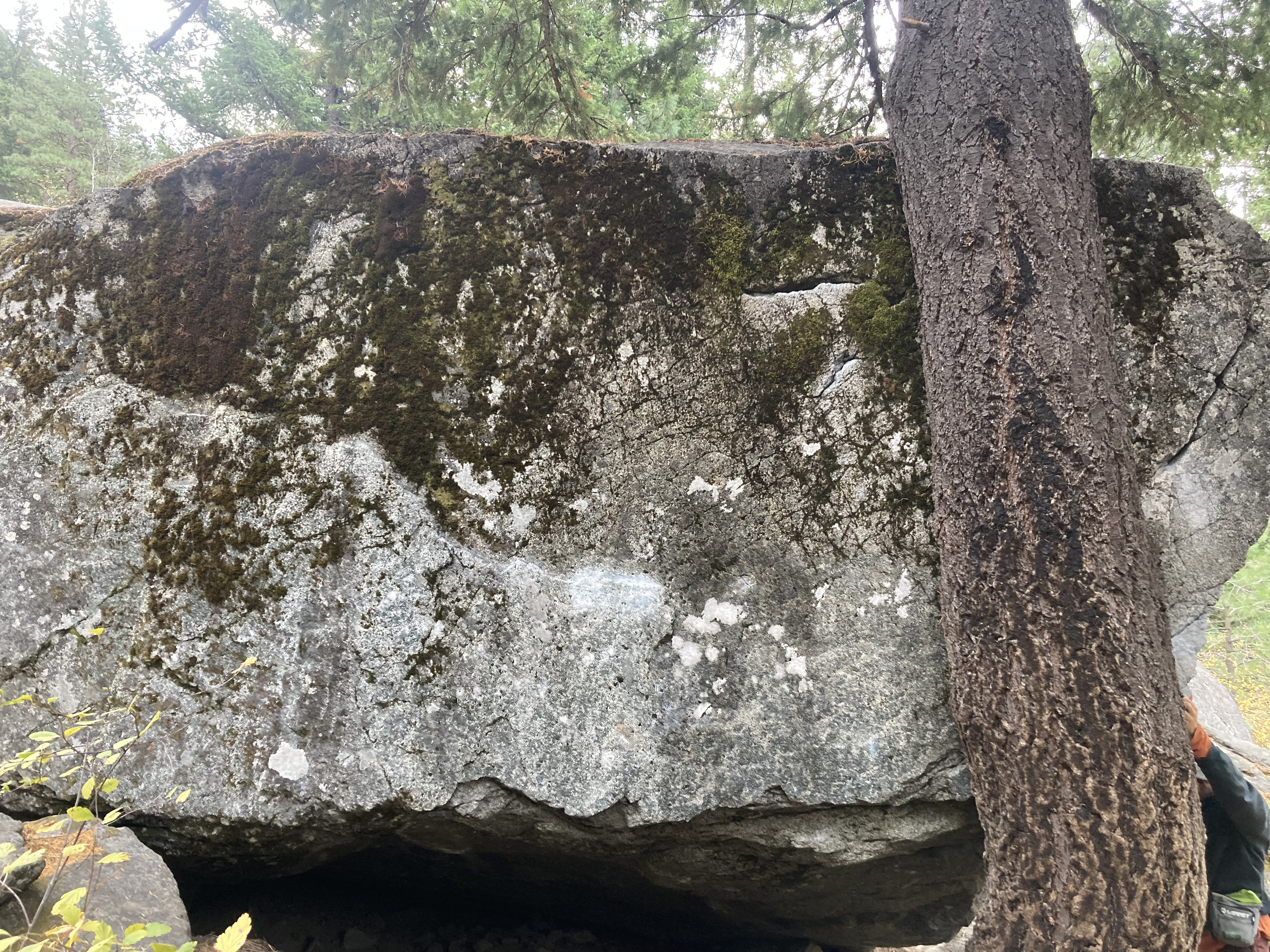 The Slot Problem, the line on the rock