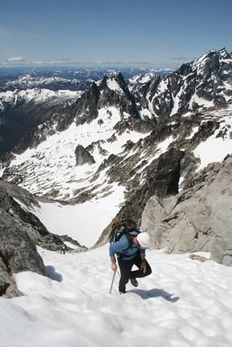 Colchuck Balanced Rock Col (East Lake Side Approch)