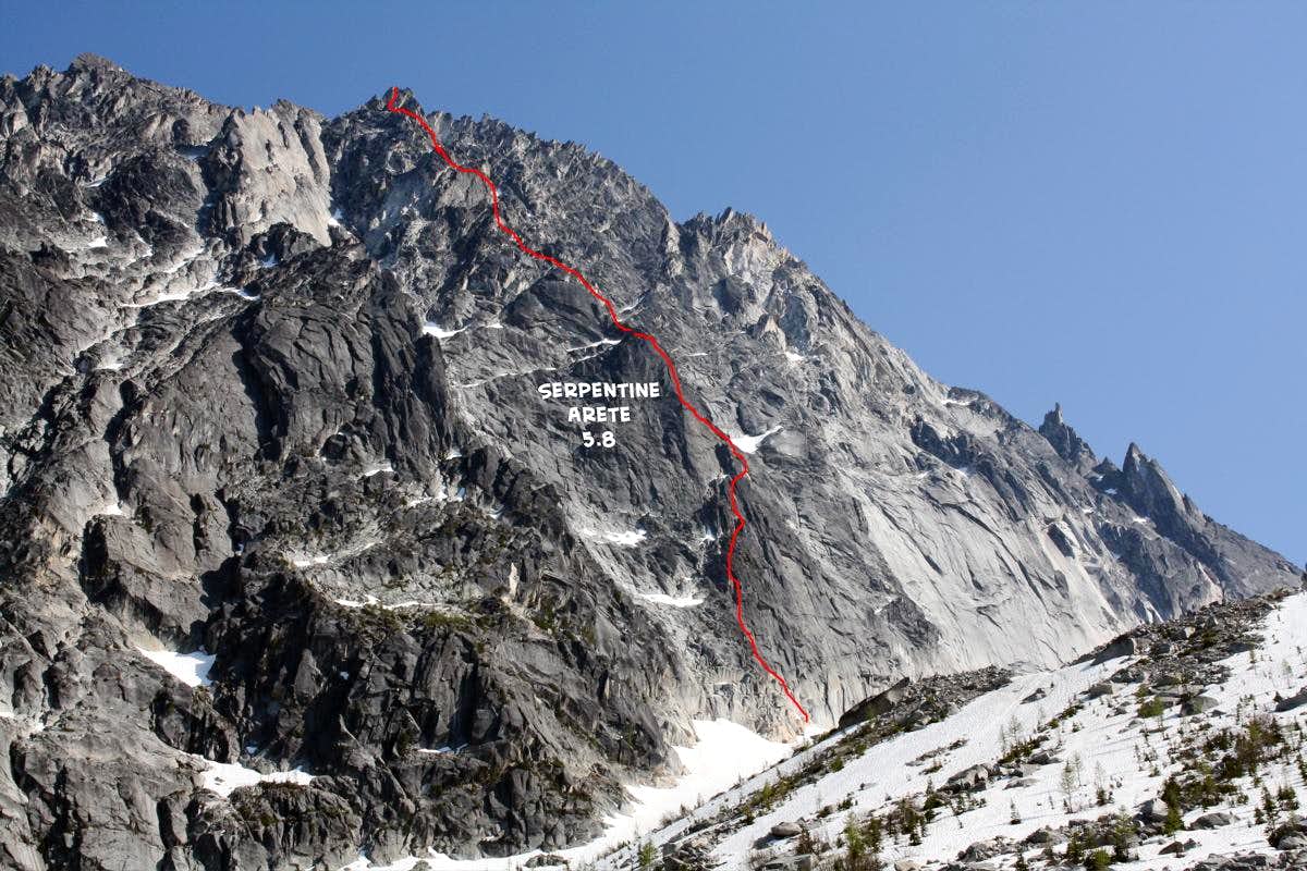 Serpentine Arete