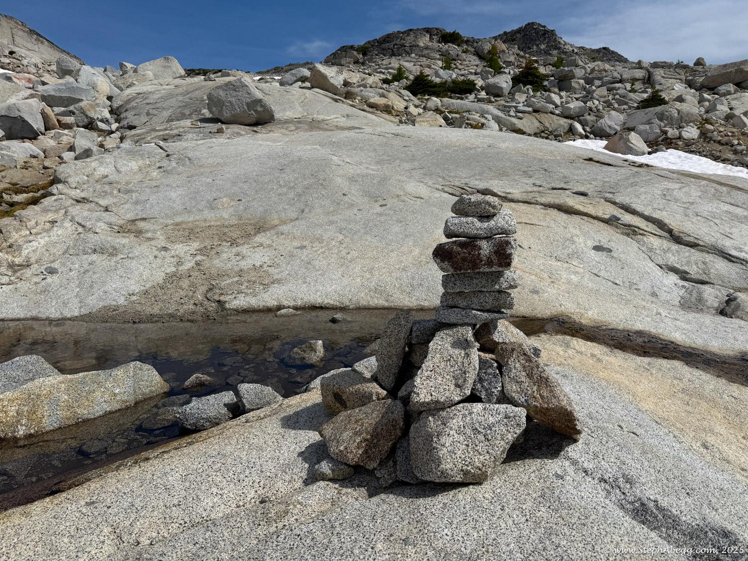 Climbing route photo by stephabegg at Stuart-Enchantments