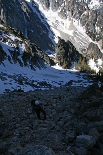 Colchuck Balanced Rock