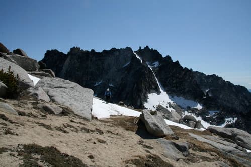 Colchuck Balanced Rock Col (East Lake Side Approch)