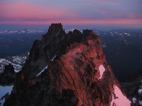 The Direct North Ridge w/ Gendarme