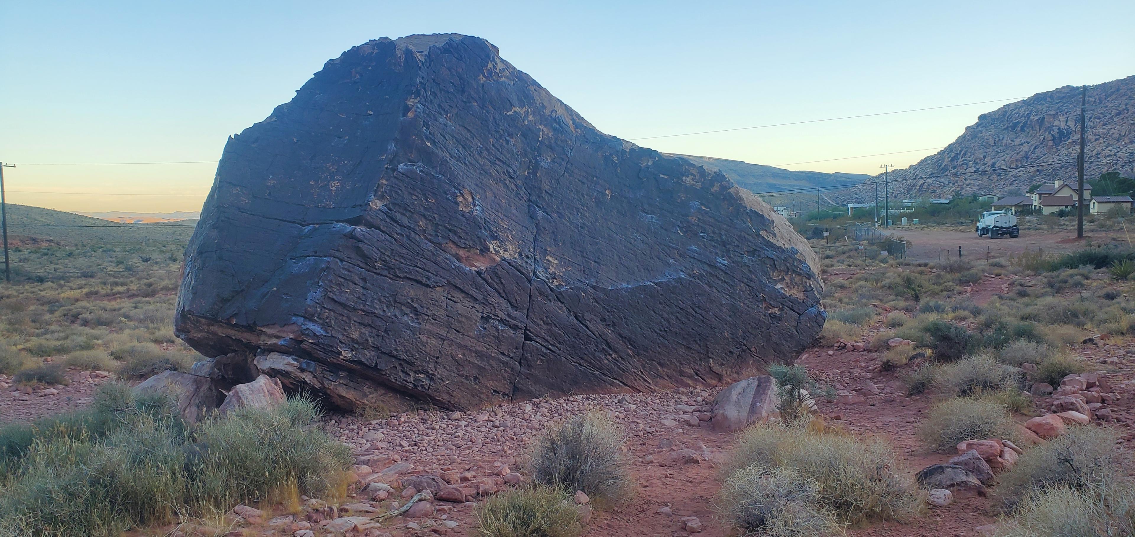 Black Warm Up Boulders