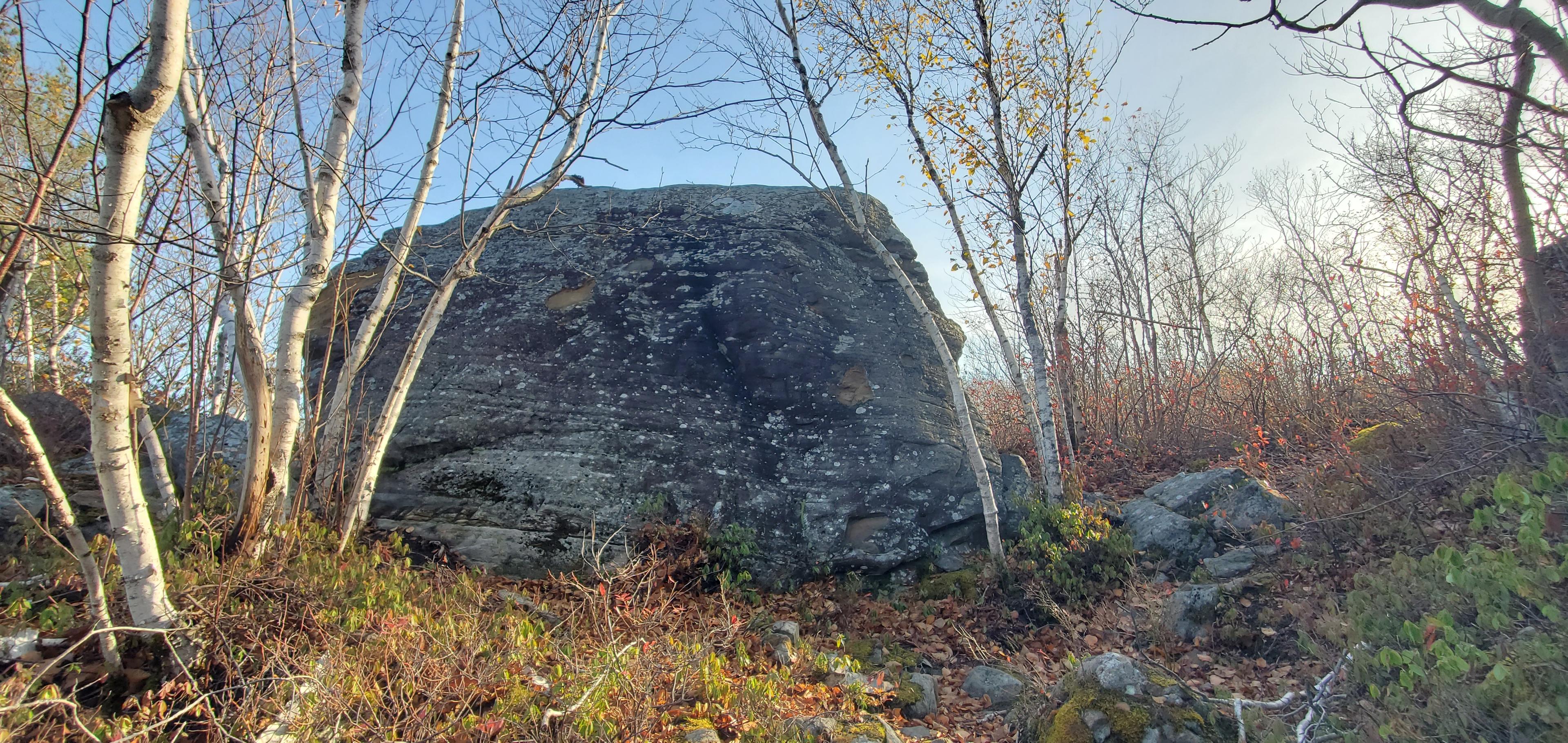 Slab Centre photo by theoretical_gray_condor at Trailside Boulder